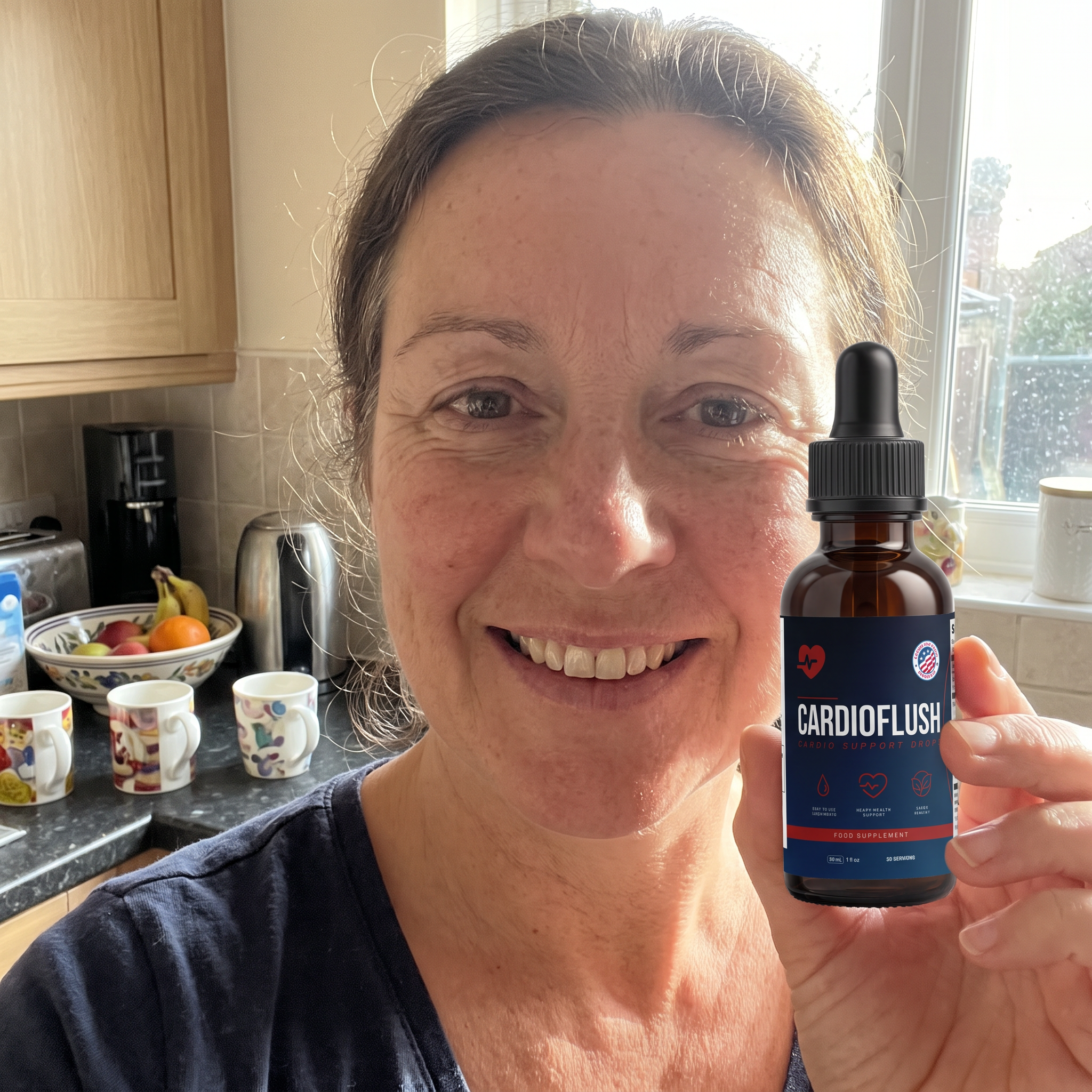Margaret T. with CardioFlush